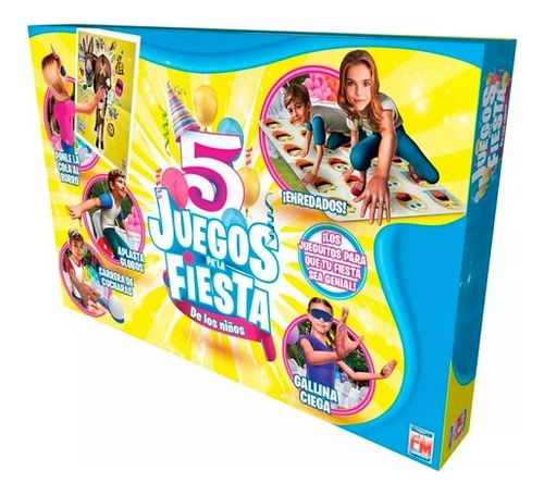 Juegos De Mesa, 5 Juegos Pa´la Fiesta De Los Niños