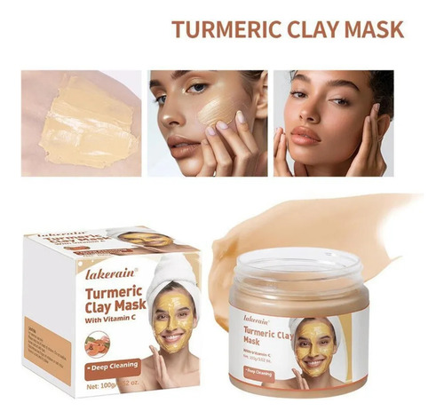 - Mascarilla De Arcilla De Cúrcuma Mascarilla De Barro