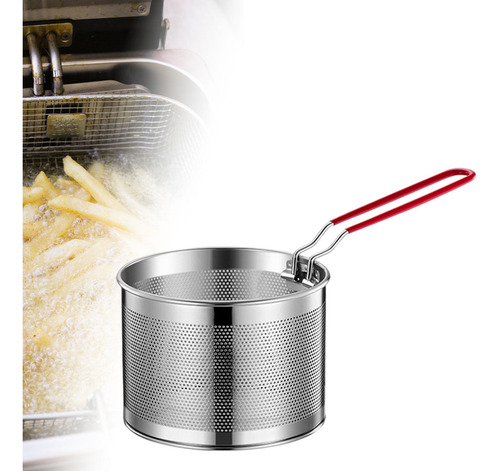 Cesta Para Freír De Acero Inoxidable Para Freír 18 Cm