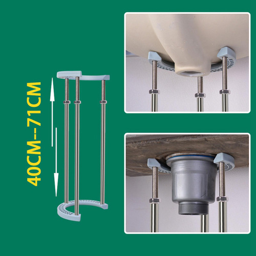 Fregadero De Cocina Ajustable En Altura, Soporte 40 A 70cm