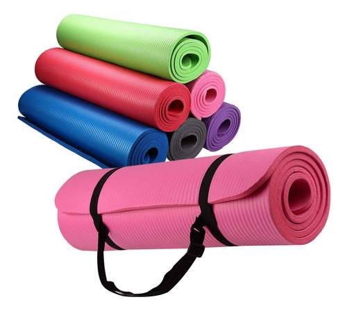 Imagen 5 de 10 de Colchoneta Yoga Mat 1/1.5/2cm 1.80 X 60 Super Outlet Crazy S