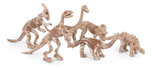 Figuras Educativas Con Fósiles De Esqueletos De Dinosaurios,