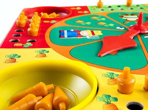 Imagen 3 de 7 de Zanahoria Juego De Suma Y Resta Ruibal Original