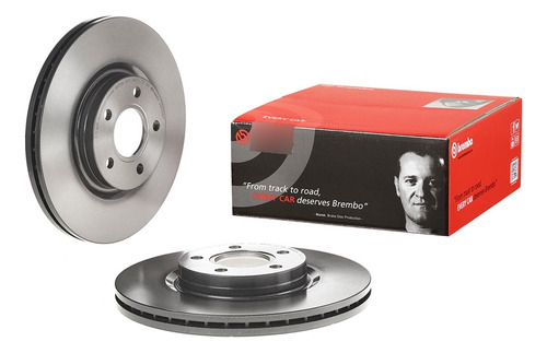 Par Discos Brembo Volvo C30 Kinetic 2010-2012 Delantero