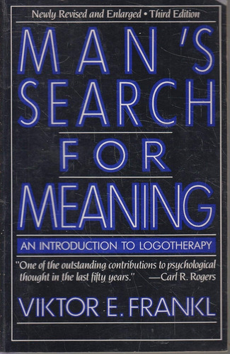  Libro Man's Search For Meaning