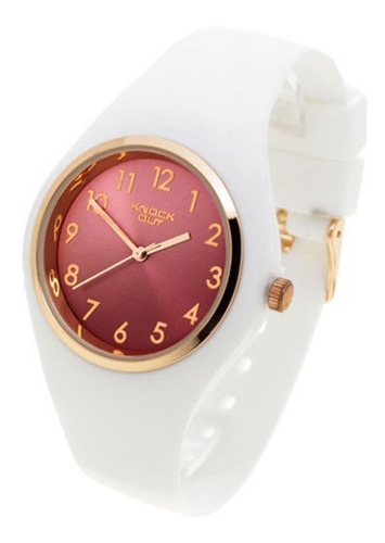 Reloj pulsera Knock Out 8469 con correa de silicona color 559