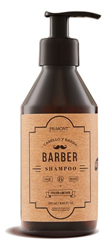 Shampoo Barber Primont 250ml +