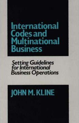 Libro International Codes And Multinational Business : Se...