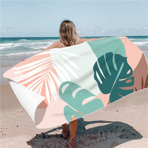 Toalla De Playa De Secado Rápido Estampada,b