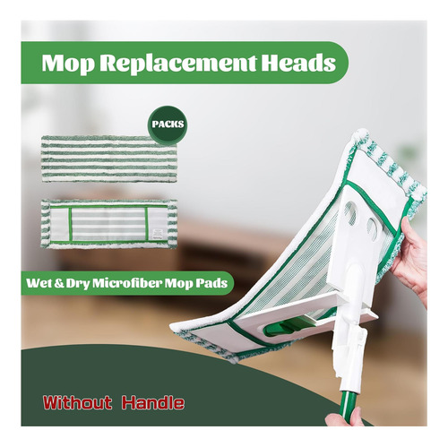 3 Paquetes De Almohadillas De Microfibra De Microfibra Con Y