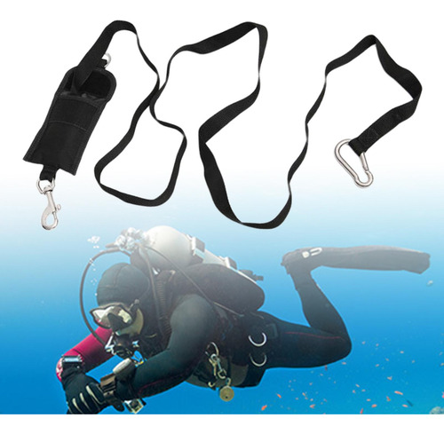 Scuba Diving Buddy Line Placa Posterior Correa Colgante