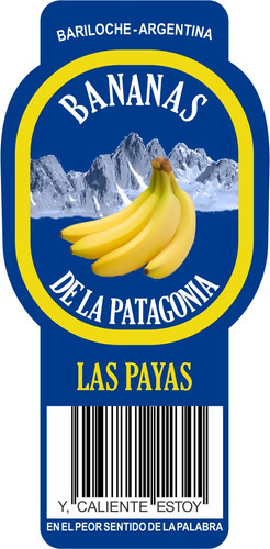 Finca Las Payas - Bananas De La Patagonia - Fer - Rosado