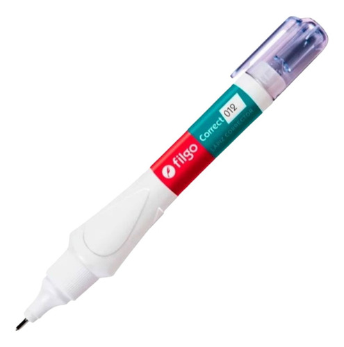 Corrector Escolar Liquid Paper Blanco Lapiz Filgo 7 Ml X12