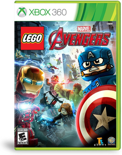 Lego Marvels Vingadores Xbox 360 Disco Fisico