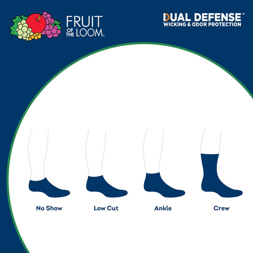Calcetines Acolchados Doble Defensa Hombre 12 Pares