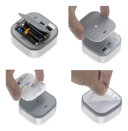 Alarma Con Sensor De Movimiento Wifi Pir: Detección De 120°