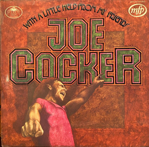 Disco Lp - Joe Cocker / With A Little Help From My Friends.