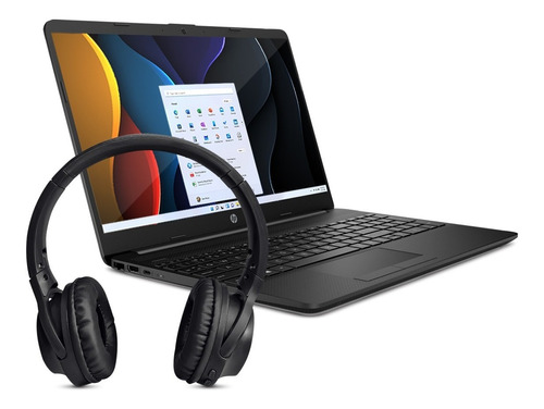 Laptop Hp 15t-dw300 Intel Ci5 8gb 256gb Jet Black + Regalo