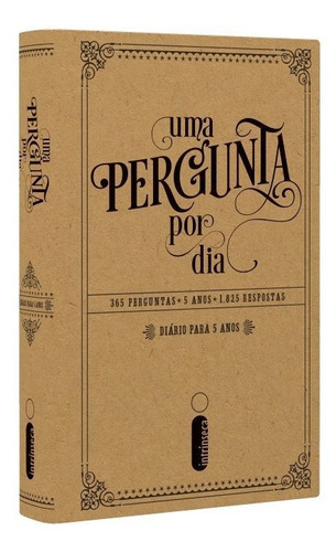Uma Pergunta Por Dia, De Style, Potter. Editora Intrínseca, Capa Mole Em Português
