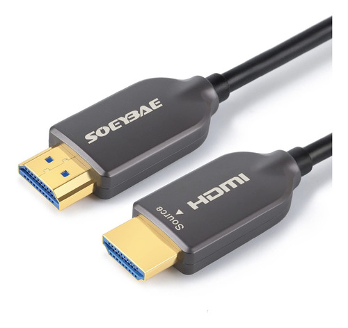 Cable De Fibra Óptica Hdmi, Compatible Con 4k60hz, 18g...