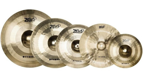 Kit De Pratos Zeus Hybrid Set E 10 14 16 18 20 + Bag 