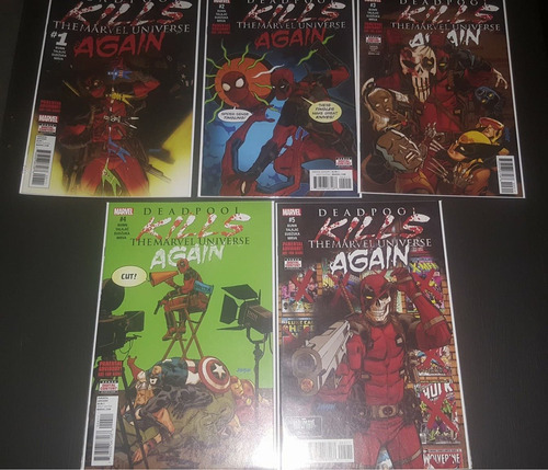 Colección  Deadpool Kills Marvel Universe Again .