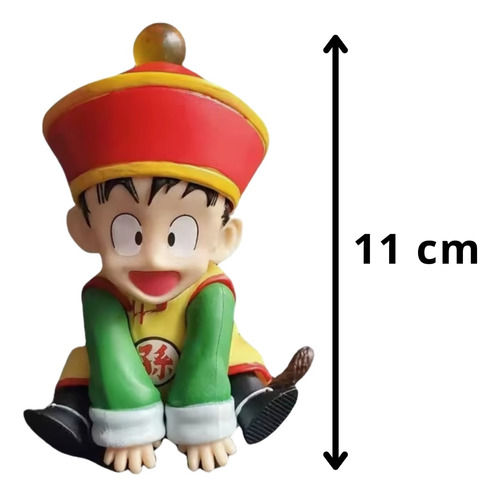 Figura Son Gohan Bebé Niño 11 Cm Dragon Ball Z Hijo De Goku