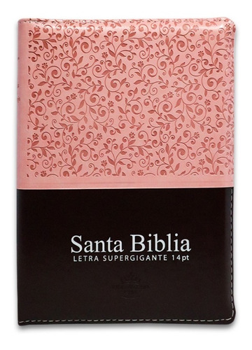 Biblia Reina Valera 60 Letra Supergigante 14 Pt Símil Piel