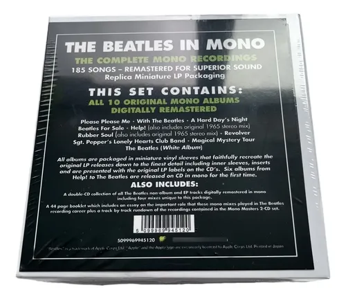Compatible Cd The Beatles Em Mono White Coleção 13cd Yy