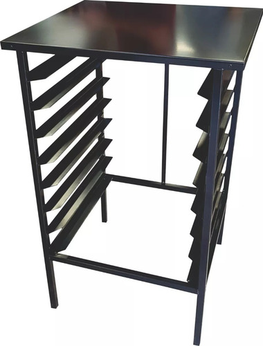 Imagen 1 de 3 de Base Metalica Con Guias Para Horno Pauna Beta 107