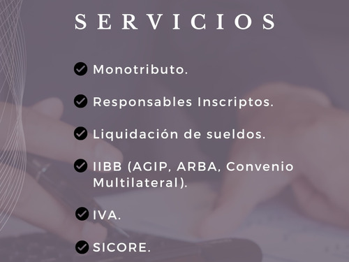 Contador Público Uba / Servicios Contables 