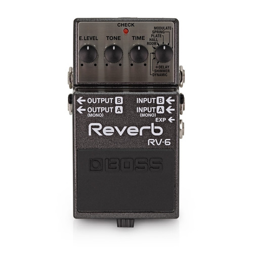Pedal Digital Reverb Boss Rv-6 Para Guitarra Promoção