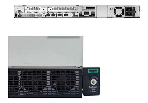 Imagen 3 de 4 de Servidor Hp Proliant Dl20 G10 Plus Xeon 4 Core 16gb 1tb Rack