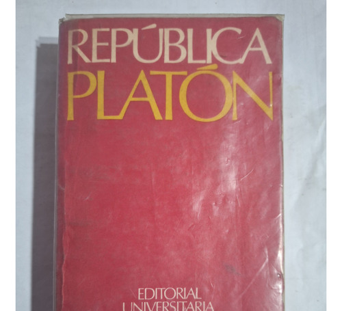 Republica  Platon  Eudeba  Usado Muy Bueno 