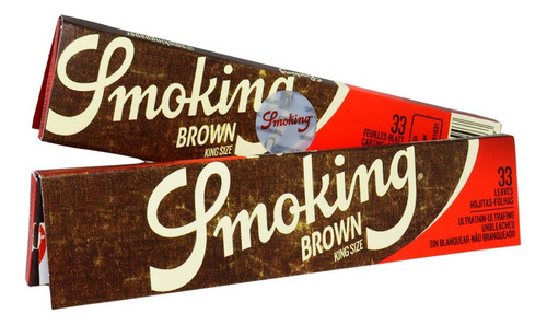 Seda Smoking Brown Kit Com 5 Unidades