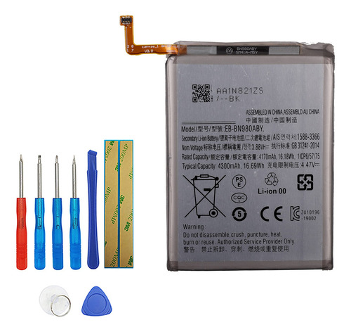 Bateria De Repuesto Para Samsung Galaxy Note 20 Sm-n980f