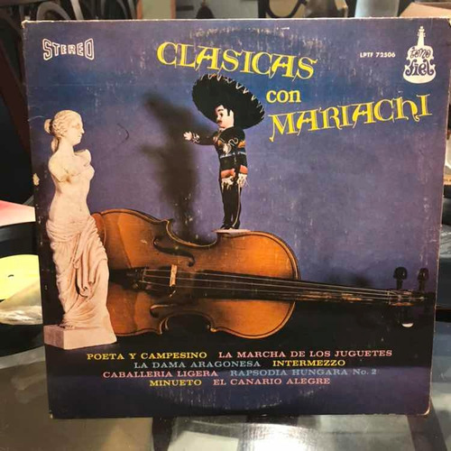 Disco De Acetato Clásicas Con Mariachi