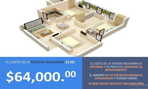 Imagen 10 de 11 de Departamento En Preventa En Atlampa