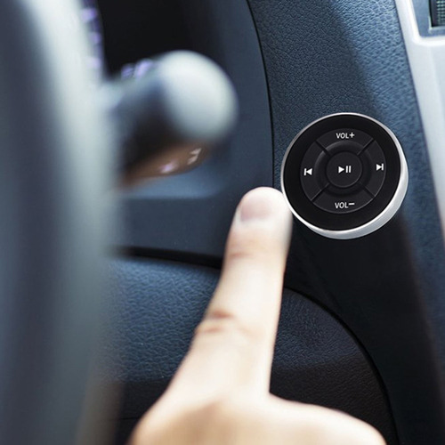 Control Remoto Inalámbrico Bluetooth, Volante De Coche,