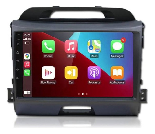 Radio Android+bisel  Kia Sportage 2010-2016 4gb+64gb+carplay