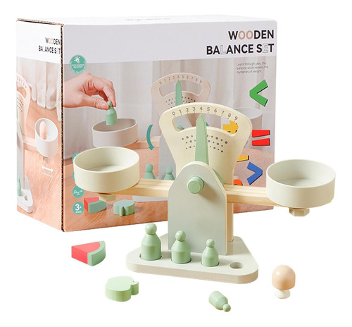 Sartén De Madera Con Escala Infantil Nestable Pan Para Niños