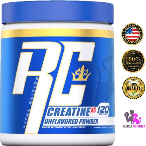 Creatina Rc Xs Monohidratada Micronizada 300 Gr Regis Sanita