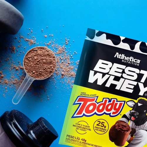 Best Whey Toddy 15 Sachês De 40g - Atlhetica