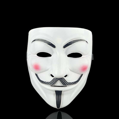 Mascara De Anonymous V De Vendetta Guy Fawkes Plastico Duro