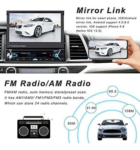Radio Estereo Vehiculo Reproductor Dvd Bluetooth Wifi Fm