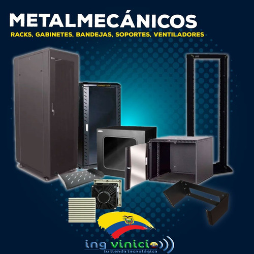 Organizador De Cable Horizontal Beaucoup Para Rack 2ur 60x80