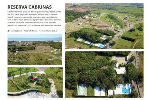 Imagem 1 de 7 de Casa À Venda Condomínio Reserva Cabiúnas, Macaé/rj. - Ca1722