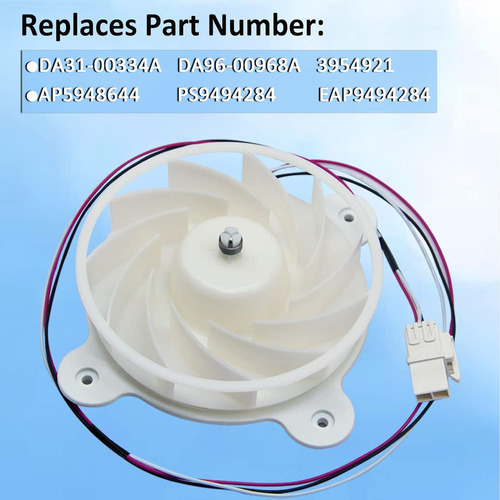 . Motor De Ventilador De Geladeira Da31-00287b Para Samsung