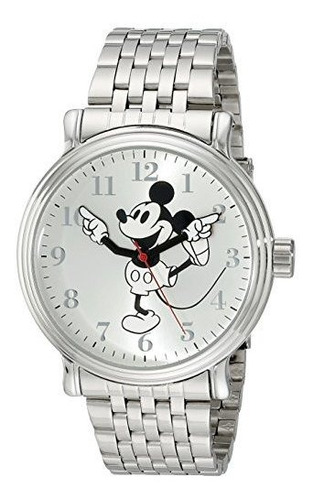 Reloj Disney Para Hombre Mickey Mouse Con Brazo