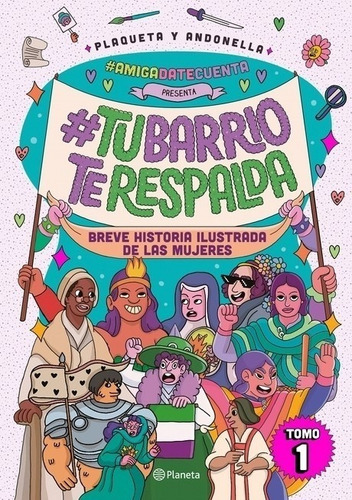 Libro Tu Barrio Te Respalda - #amigadatecuenta - Plaqueta Y